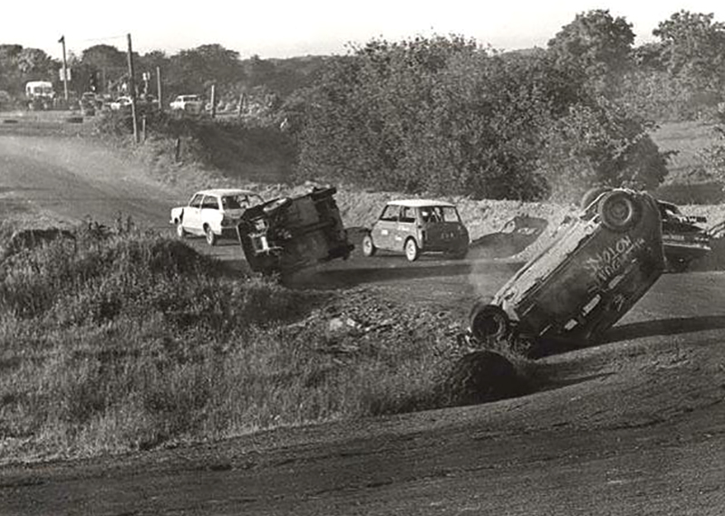 Stock cars racing in Belfast